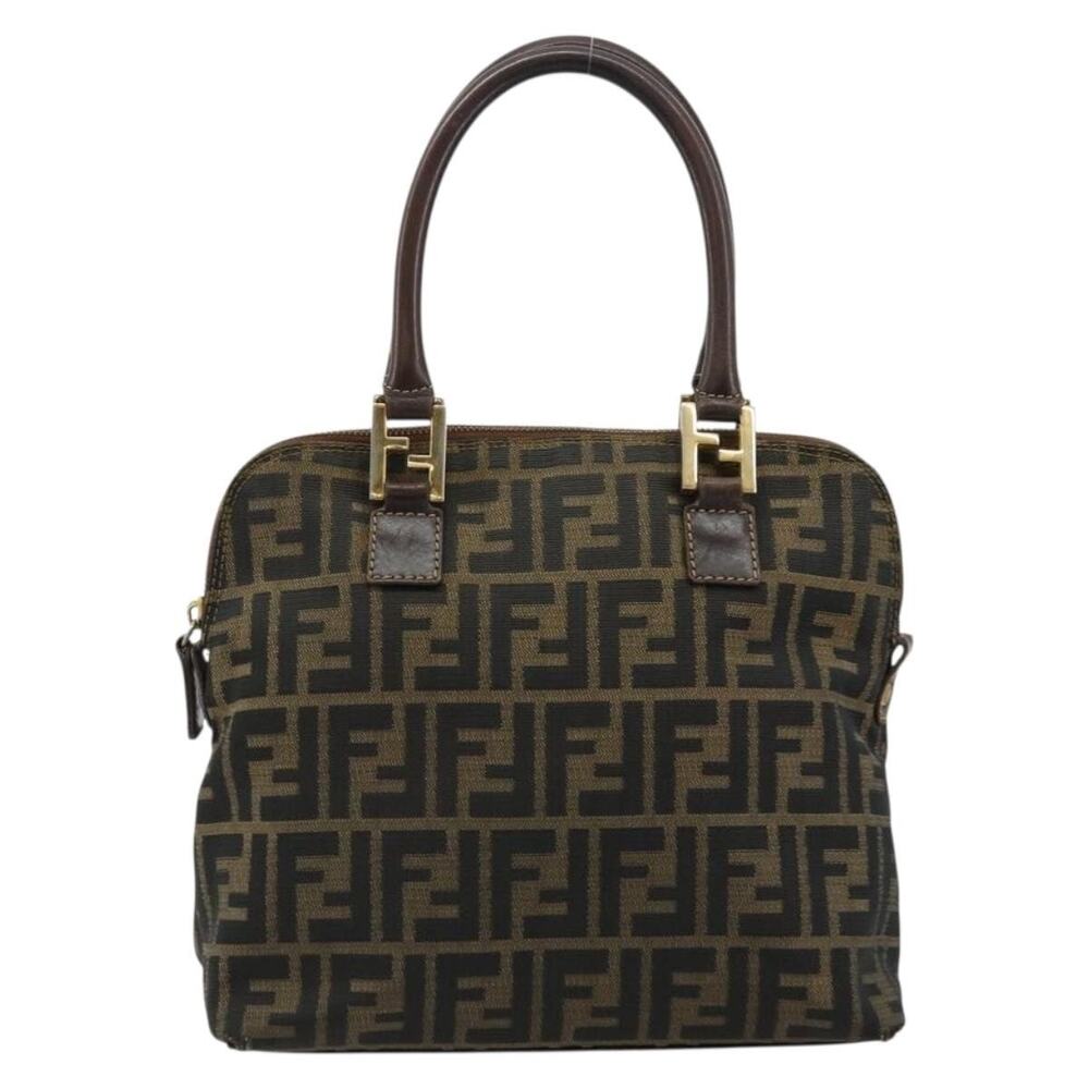 Fendi Zucca Handbag Black
